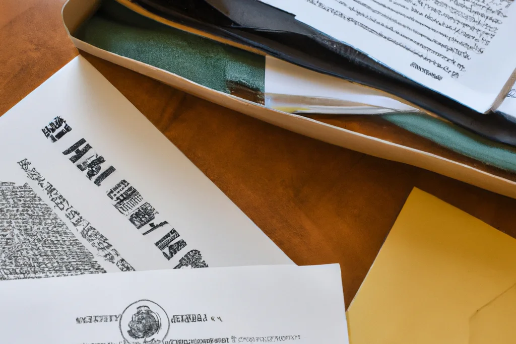 Inherited New Mexico land probate paperwork and parcel file