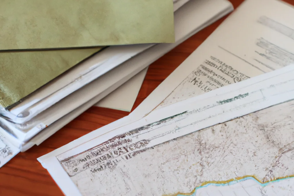 Clouded-title deed file and parcel map for New Mexico land