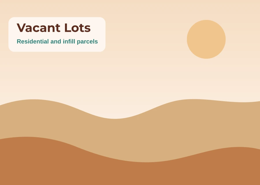 Vacant residential lot in Hobbs, New Mexico